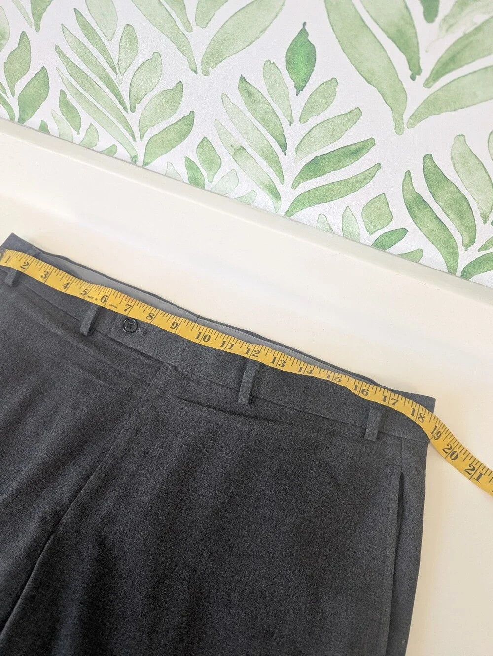 Men's Gray Dress Pants Slacks Custom Bespoke Classic Tailored Straight Old Money